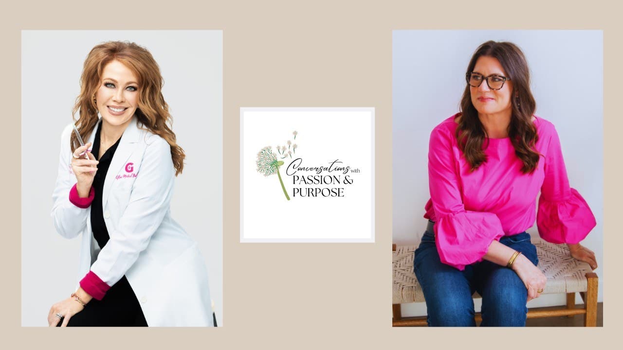 Jenny Guthrie of Glow Medical and host Nancy Moore